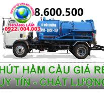 Dịch vụ hút hầm cầu TPHCM uy tín, giá cạnh tranh nhất thị trường